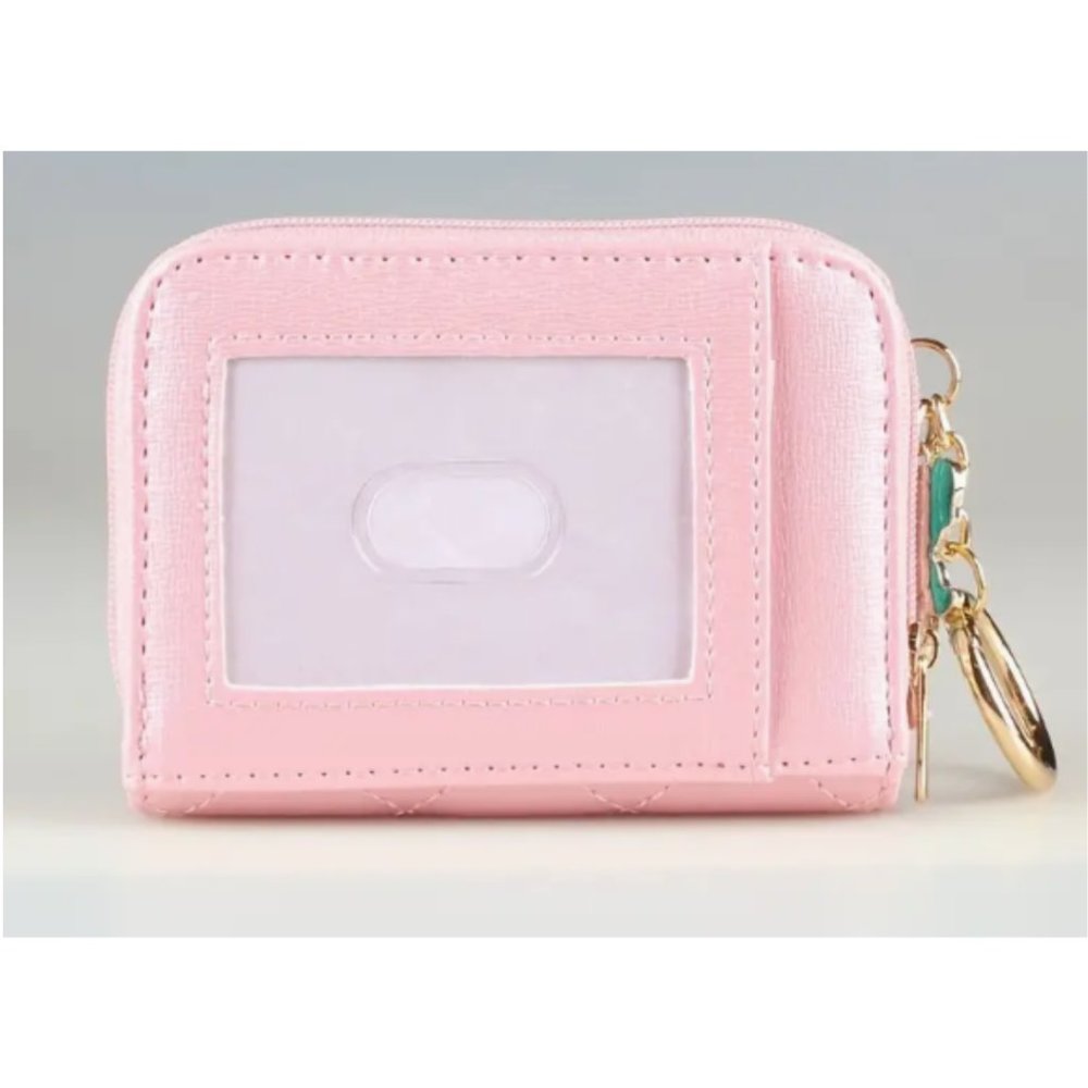 Pink Quilted Wallet - Picture 4 of 5